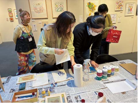 シルクスクリーン体験